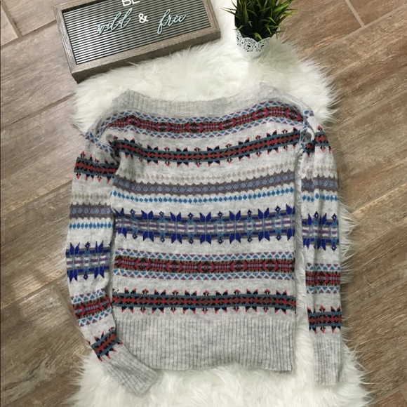 American Eagle  Fair Isle sweater size S - Picture 2 of 3
